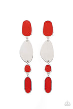 Load image into Gallery viewer, Deco By Design Red Earring
