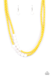 Extended STAYCATION Yellow Necklace