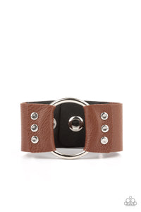 Moto Mayhem Brown Bracelet