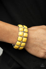 Load image into Gallery viewer, Double The DIVA-ttitude Yellow Bracelet
