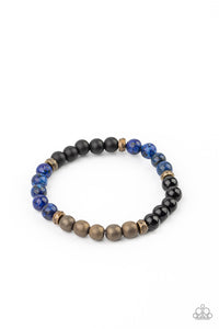 Petrified Powerhouse Blue Bracelet