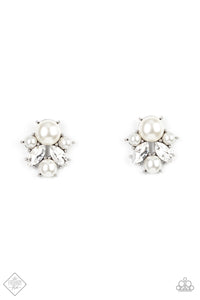 Royal Reverie White Pearl Earring