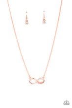 Load image into Gallery viewer, Forever Your (Mother) Copper/ White Necklace
