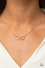 Load image into Gallery viewer, Forever Your (Mother) Copper/ White Necklace
