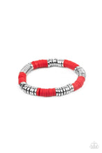 Load image into Gallery viewer, Stacked In Your Favor Red Bracelet
