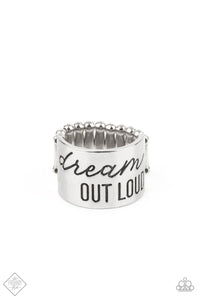 Dream Louder Silver Ring