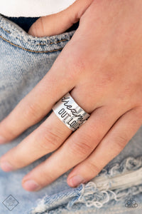 Dream Louder Silver Ring