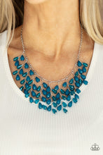 Load image into Gallery viewer, Garden Fairytale Blue Necklace
