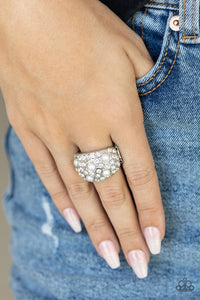 Gatsbys Girl White Ring