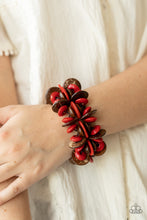 Load image into Gallery viewer, Caribbean Canopy Red Bracelet
