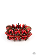 Load image into Gallery viewer, Caribbean Canopy Red Bracelet
