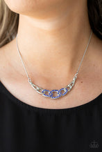 Load image into Gallery viewer, KNOT In Love Blue/ Copper Necklace
