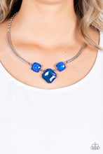 Load image into Gallery viewer, Divine IRIDESCENCE Blue Necklace
