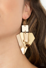 Cargar imagen en el visor de la galería, Deceivingly Deco Gold Earring
