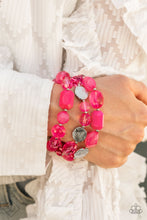 Load image into Gallery viewer, Oceanside Bliss Pink Bracelet
