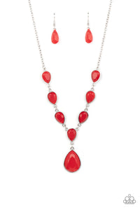 Party Paradise Red Necklace