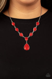 Party Paradise Red Necklace