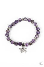 Load image into Gallery viewer, Butterfly Nirvana Purple Bracelet
