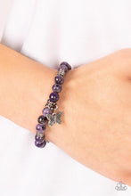 Load image into Gallery viewer, Butterfly Nirvana Purple Bracelet
