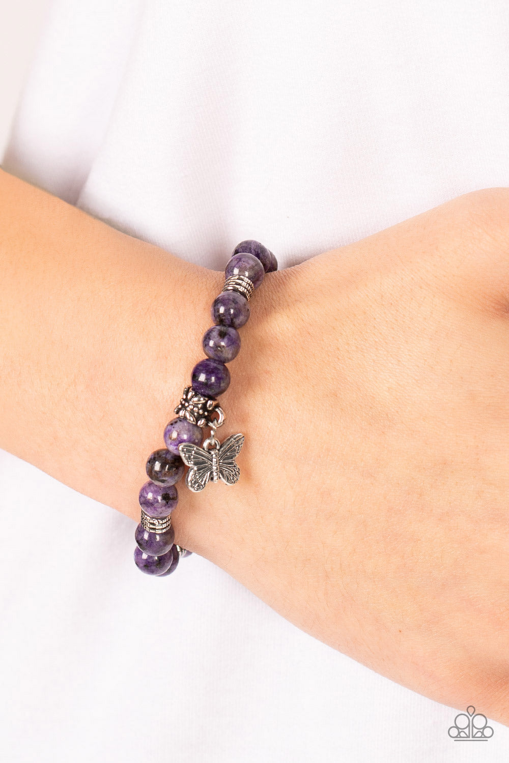 Butterfly Nirvana Purple Bracelet