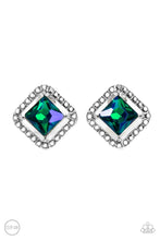 Load image into Gallery viewer, Cosmic Catwalk Green Earring
