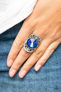 Galactic Garden Blue Ring