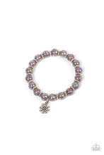 Load image into Gallery viewer, Little Misses Snowflake Charm Iridescent Bracelet
