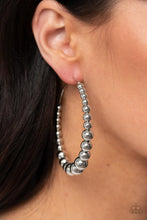 Load image into Gallery viewer, Show Off Your Curves Silver Earring
