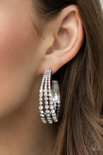 Load image into Gallery viewer, Cosmopolitan Cool White Earring
