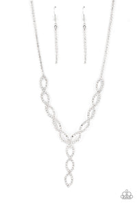 Infinitely Icy Multi/ White Necklace