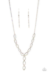 Infinitely Icy Multi/ White Necklace