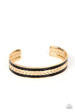 Load image into Gallery viewer, Hot on the TRAILBLAZER Gold Men Bracelet
