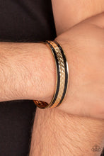 Load image into Gallery viewer, Hot on the TRAILBLAZER Gold Men Bracelet
