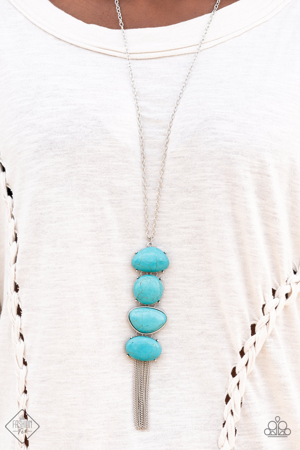 Hidden Lagoon Blue Necklace