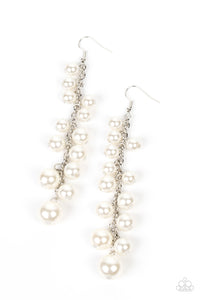 Atlantic Affair White Pearl Earring