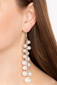 Atlantic Affair White Pearl Earring