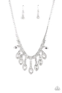 REIGNING Romance White Necklace