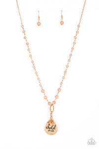 Divine Dance Gold Necklace