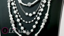 Load and play video in Gallery viewer, The LeCricia Zi Signature Series White Necklace
