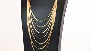 Commanding Zi Collection Gold Necklace