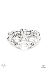 A-List Ambience White Pearl Ring