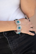 Load image into Gallery viewer, Bountiful Blossoms - Blue Bracelet
