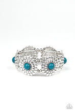 Load image into Gallery viewer, Bountiful Blossoms - Blue Bracelet
