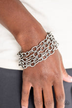 Load image into Gallery viewer, Fast Ball Silver Bracelet
