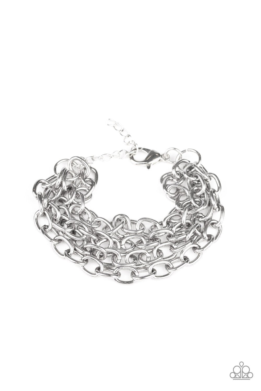 Fast Ball Silver Bracelet