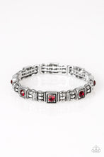 Load image into Gallery viewer, Metro Marvelous Red/ Silver Bracelet
