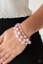 Load image into Gallery viewer, Until The End Of TIMELESS Blue/ Pink/ Silver/ White Pearl Bracelet
