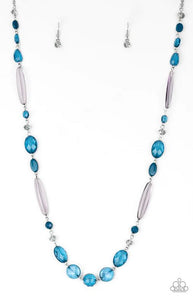 Quite Quintessence Blue/ White Necklace