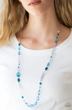 Load image into Gallery viewer, Quite Quintessence Blue/ White Necklace
