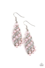 Load image into Gallery viewer, Ballroom Waltz Pink/ Silver Earring
